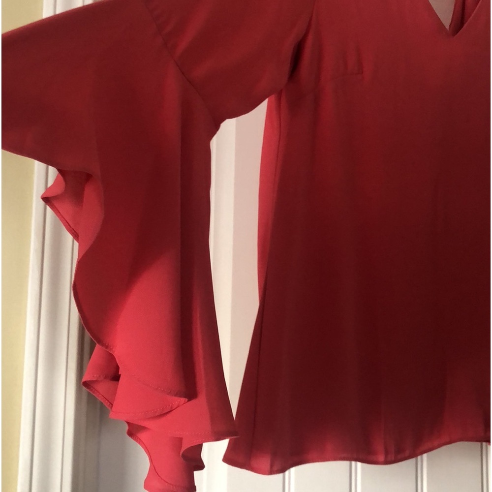 4/$15 WHBM Top with Back Drape - Picture 2 of 4